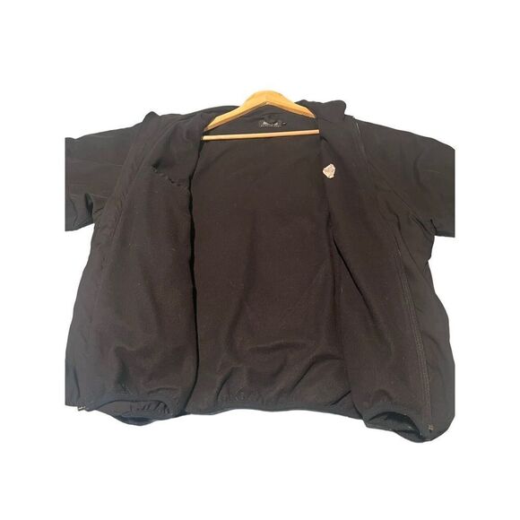 ASHWORTH Jacket Men’s XL Black Full Zip Collared Golf Lightweight Polyester - Picture 6 of 10